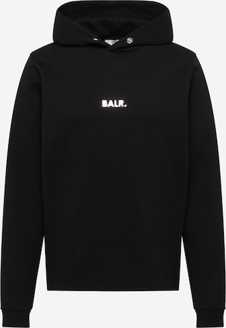 BALR. Μπλούζα φούτερ σε μαύρο: μπροστά