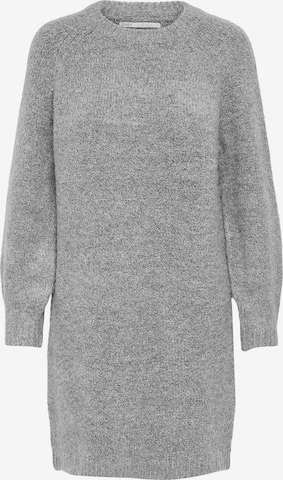 ONLY Knitted dress 'Zolte' in Grey: front