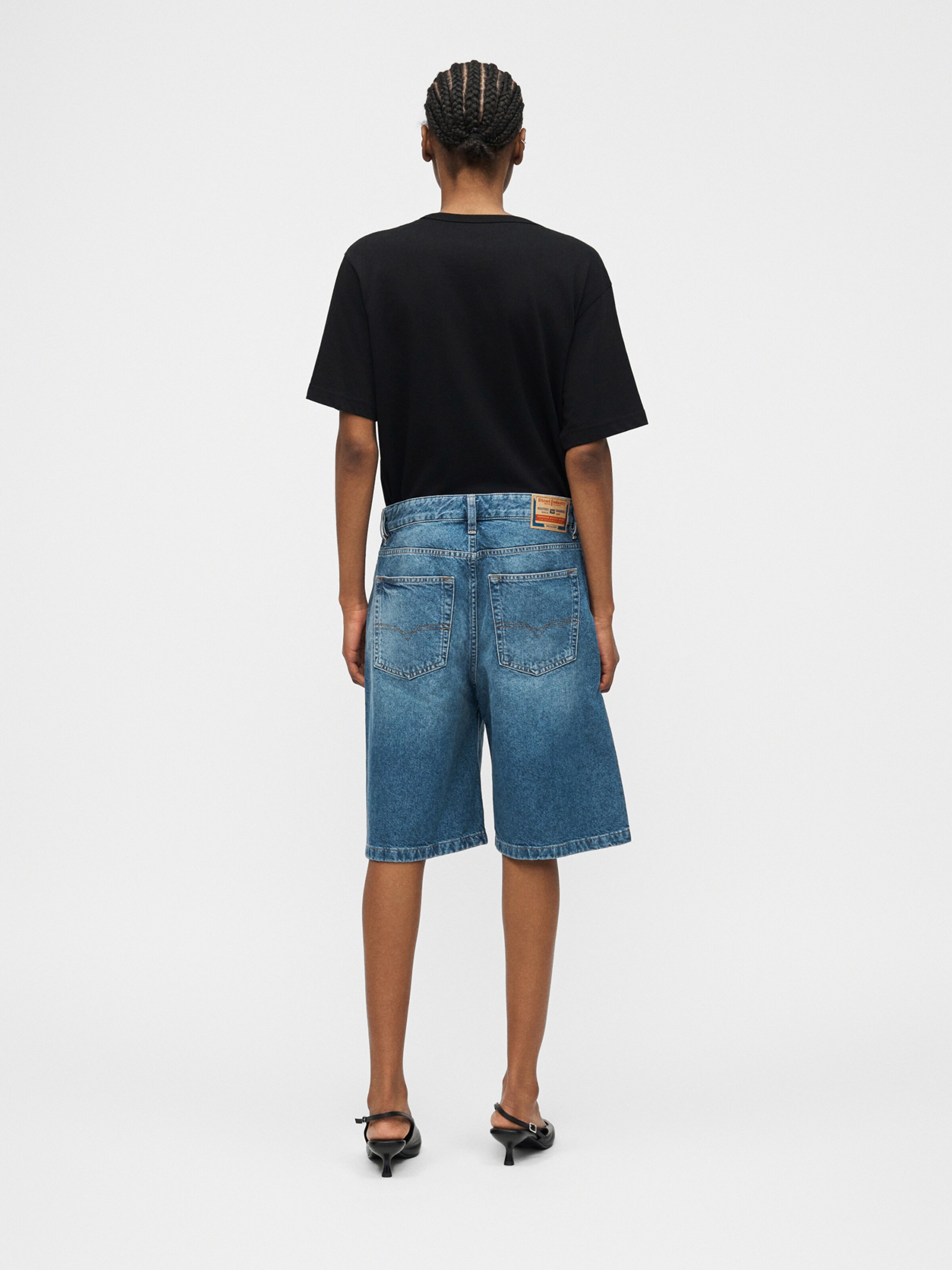 DIESEL Wide leg Jeans 'DE-SIRE' in Blue Denim | ABOUT YOU