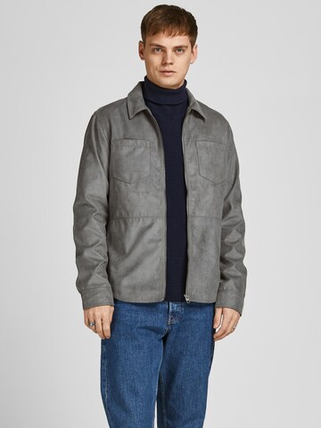 JACK & JONES Between-Season Jacket 'Cooper' in Grey: front