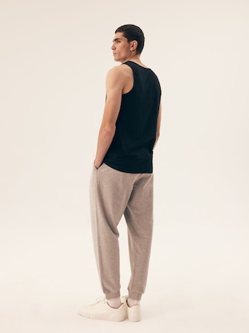 Henderson Shirt 'Unterhemd Move im 2er-Pack, Tanktop mit Rundhalsausschnitt' in Black