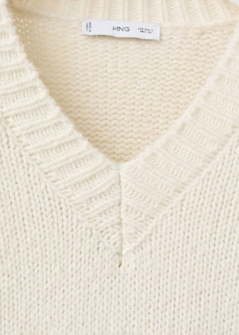 MANGO Sweater 'Juana' in Beige
