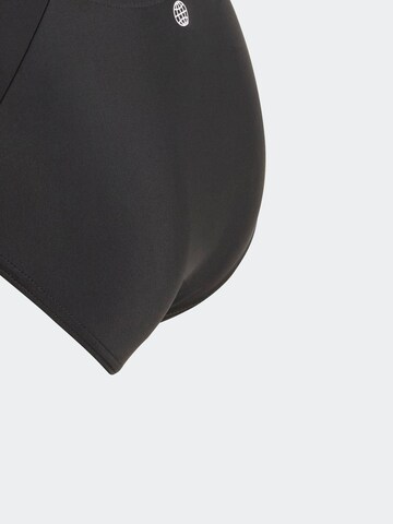 ADIDAS PERFORMANCE Sports swimwear 'Cut 3-Stripes' in Black