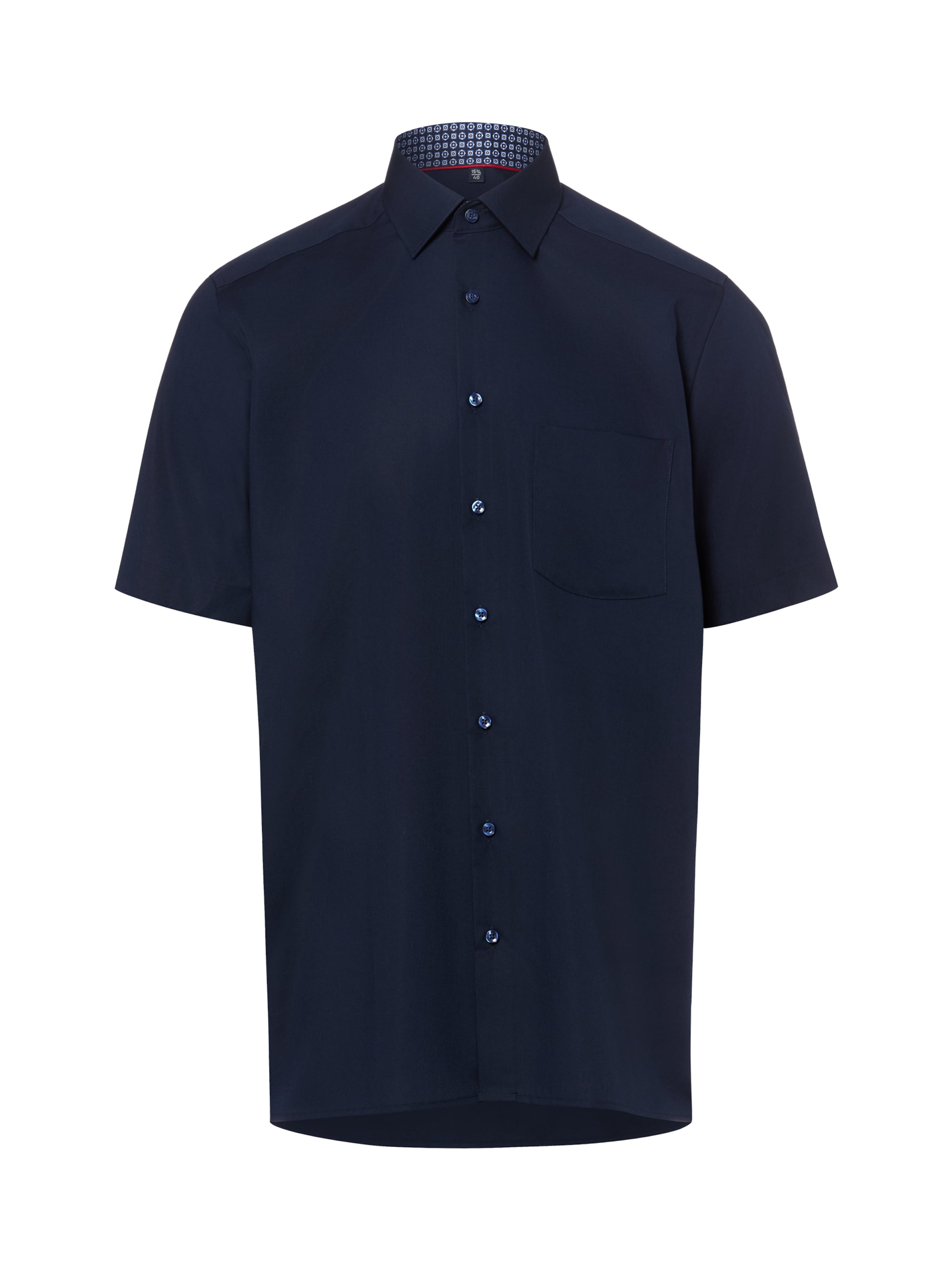 Andrew James Overhemd in Blauw: voorkant