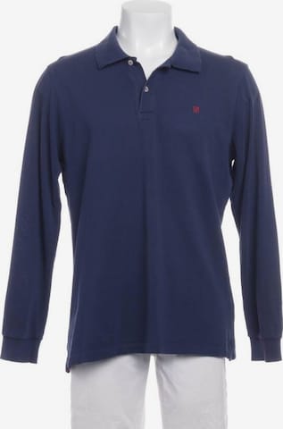 Carolina Herrera Button Up Shirt in M in Blue: front