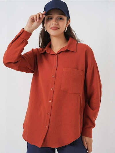 Camicia da donna Bigdart di colore rosso, Visualizzazione prodotti