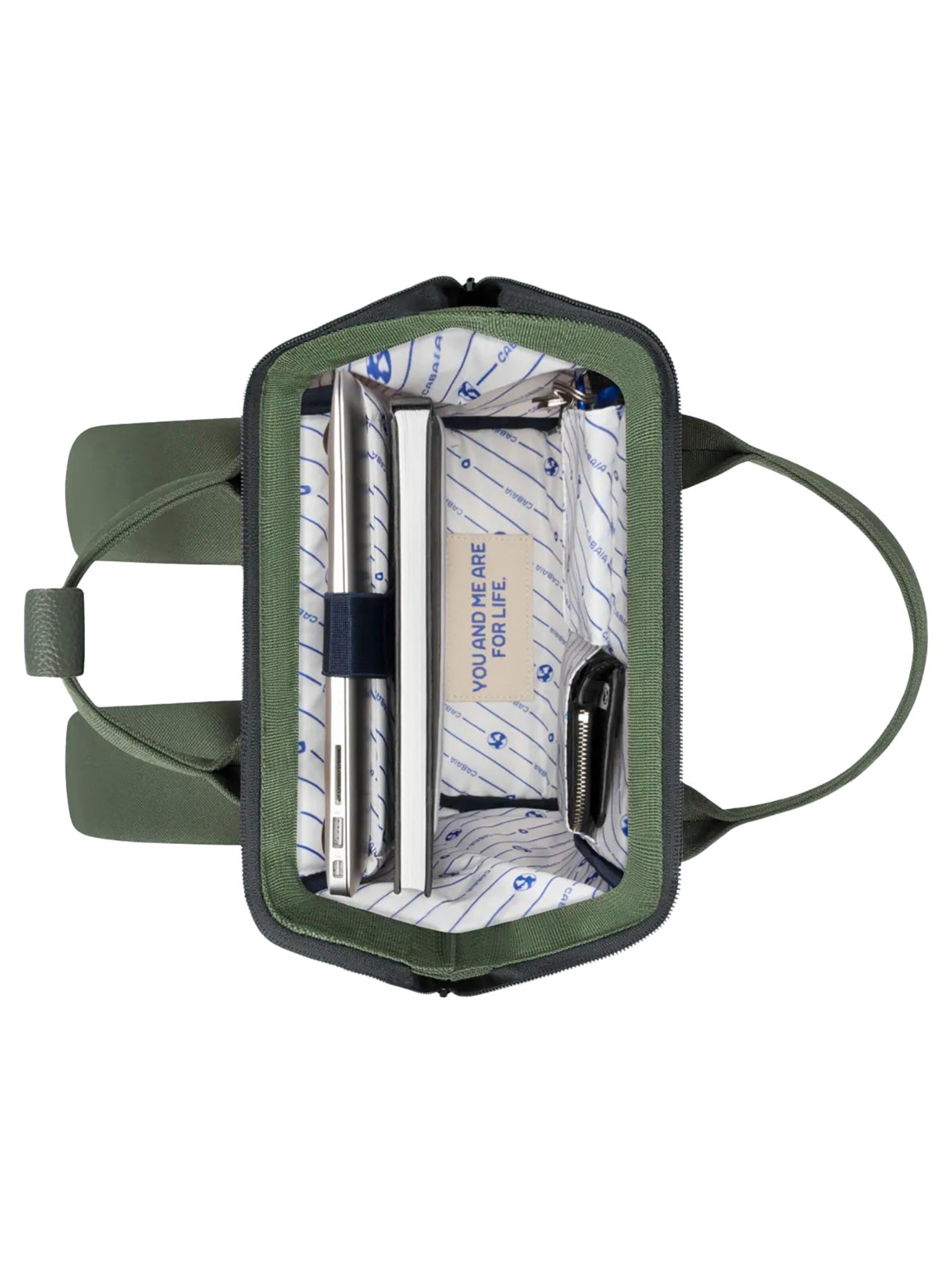 Cabaia Rucksack 'Coromandel S'‌‌‌‌‌ in Grün