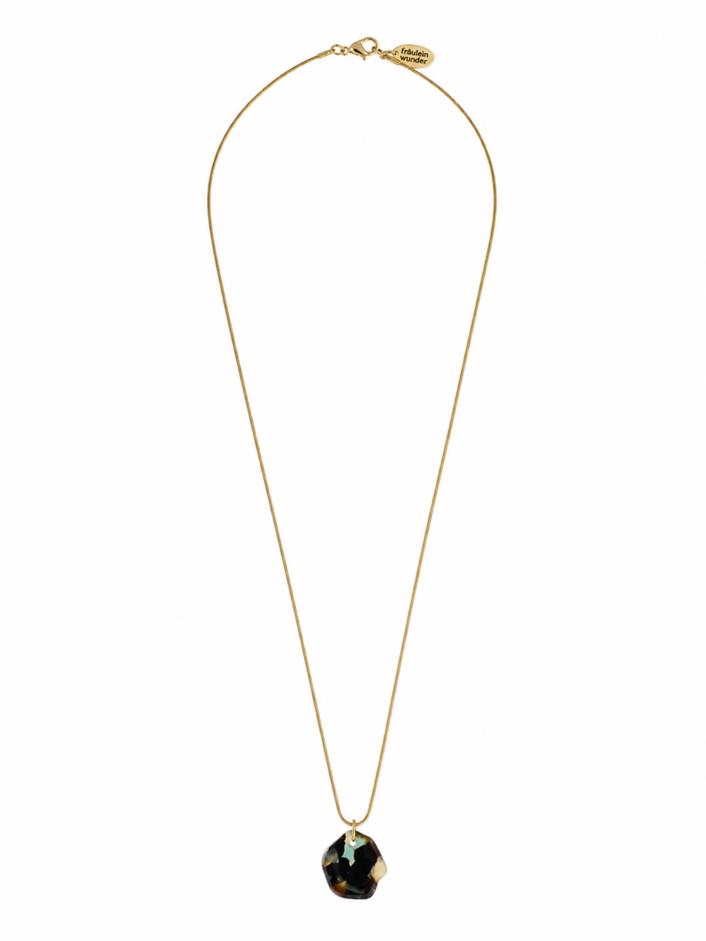 Fräulein Wunder Necklace 'Acetat Alice Gold' in 37- 41 in Fir, Item view
