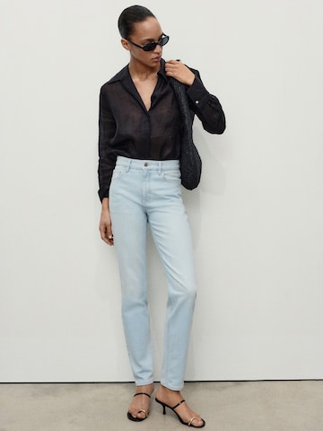 MANGO Tapered Farmer 'NEWMOM' - kék