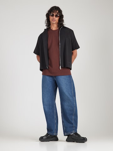 JACK & JONES Μπλουζάκι σε καφέ