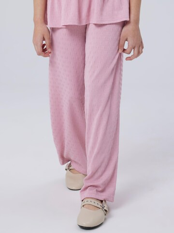 NAME IT regular Bukser i pink: forside