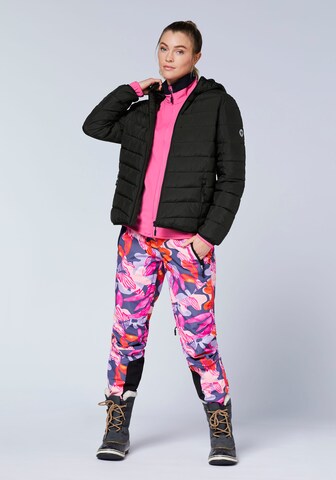 CHIEMSEE Wattierte Jacke ' in moderner Stepp-Optik ' in Schwarz