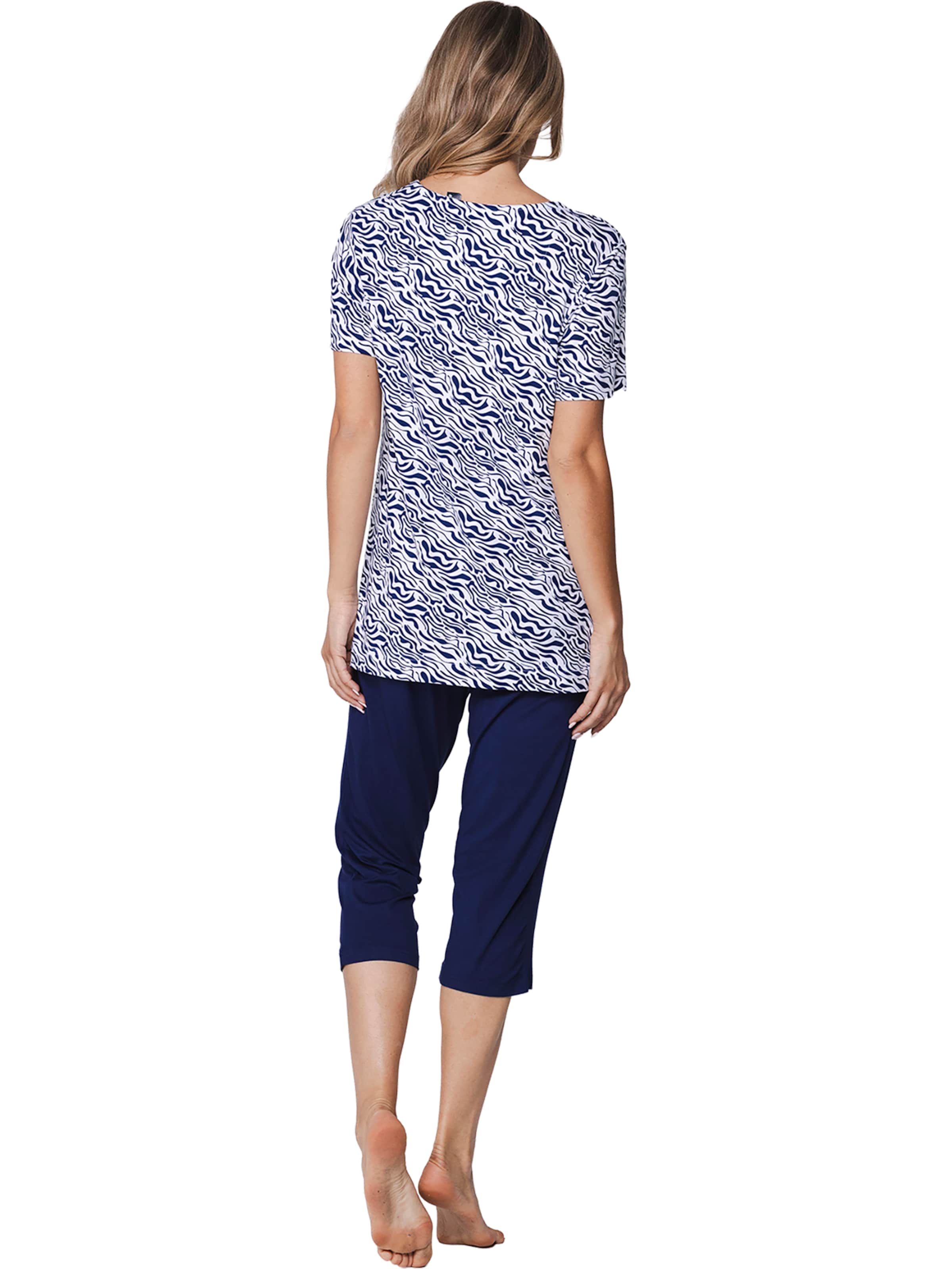 Pyjama 'Pyjama Set short sleeves' Pastunette en bleu