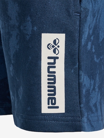 Hummel Regular Broek 'JUMP AOP' in Blauw