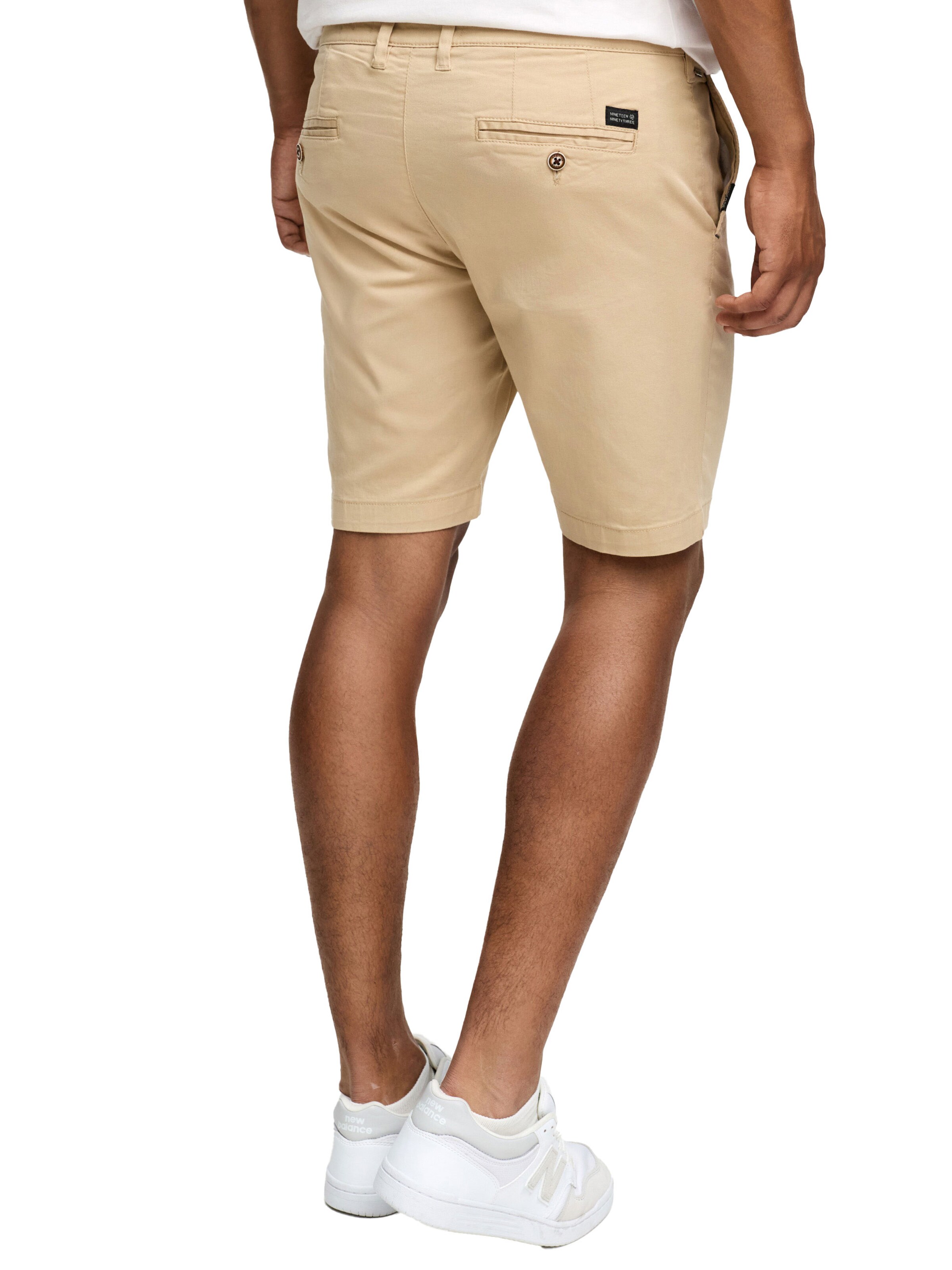 INDICODE Regular Pants 'Indicode Laulax' in Beige