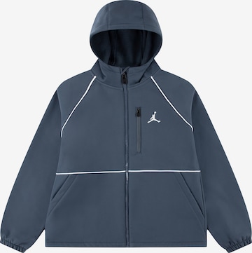 Veste mi-saison Jordan en bleu : devant