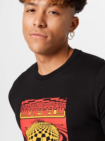 DIESEL - Camisa 'DIEGOR' em preto