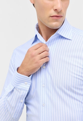 ETERNA Slim fit Zakelijk overhemd in Blauw