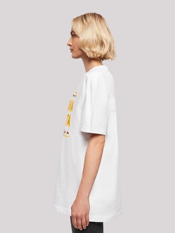 F4NT4STIC Oversized Shirt 'Disney Der König der Löwen Hakuna Matata' in White