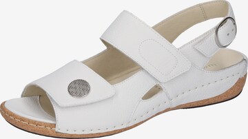 WALDLÄUFER Sandals in White: front