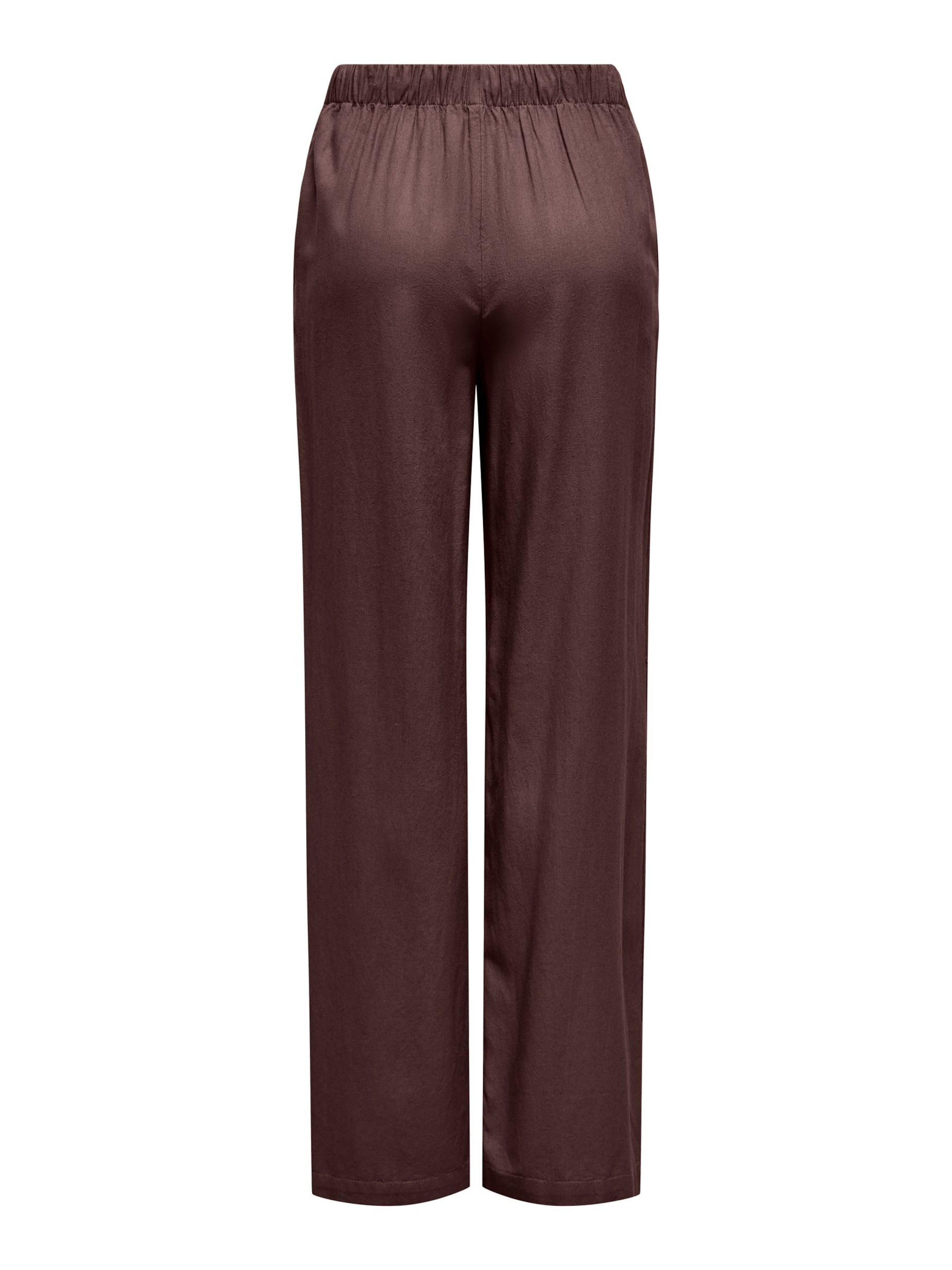 ONLY Loosefit Broek 'ONLGoa' in Bruin