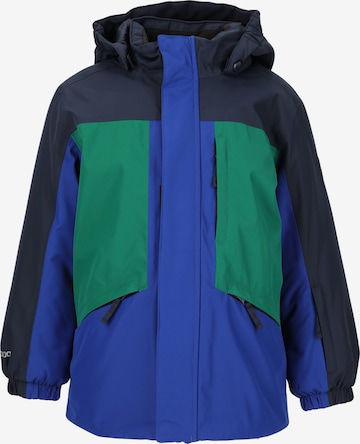 ZigZag Athletic Jacket 'Arctic' in Blue: front