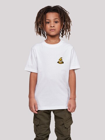 F4NT4STIC Shirt 'Rubber Duck Wizard' in White: front