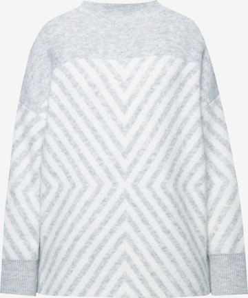 Ulla Popken Pullover in Grau: Vorderseite