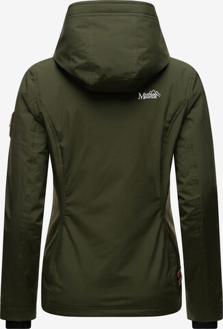 MARIKOO Between-season jacket 'Brombeere' in Green