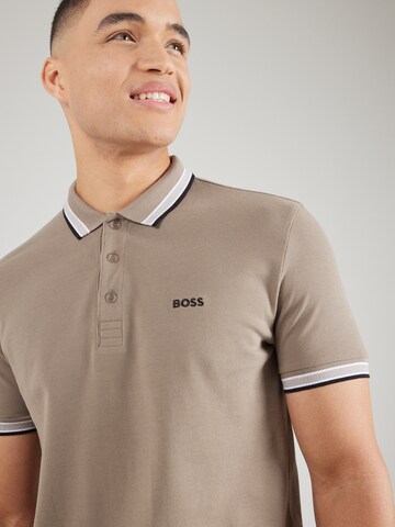 BOSS Poloshirt 'Paddy' in Beige