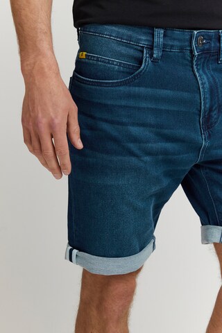 INDICODE JEANS Regular Jeansshorts in Blau