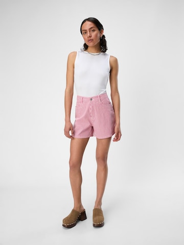 OBJECT Regular Pants 'Sola' in Pink