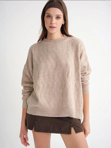 Pull-over 'Pullover' MixRay en beige