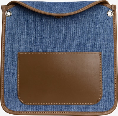 NAEMI Olkalaukku värissä sininen denim / ruskea, Tuotenäkymä