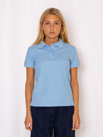 FRUIT OF THE LOOM Shirt 'Womens premium short sleeve polo' in Blue: front