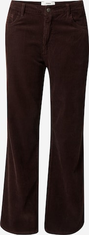 ABOUT YOU x Marie von Behrens Regular Pants 'Eve' in Brown: front