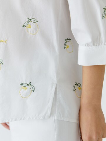 OUI Bluse in Weiß