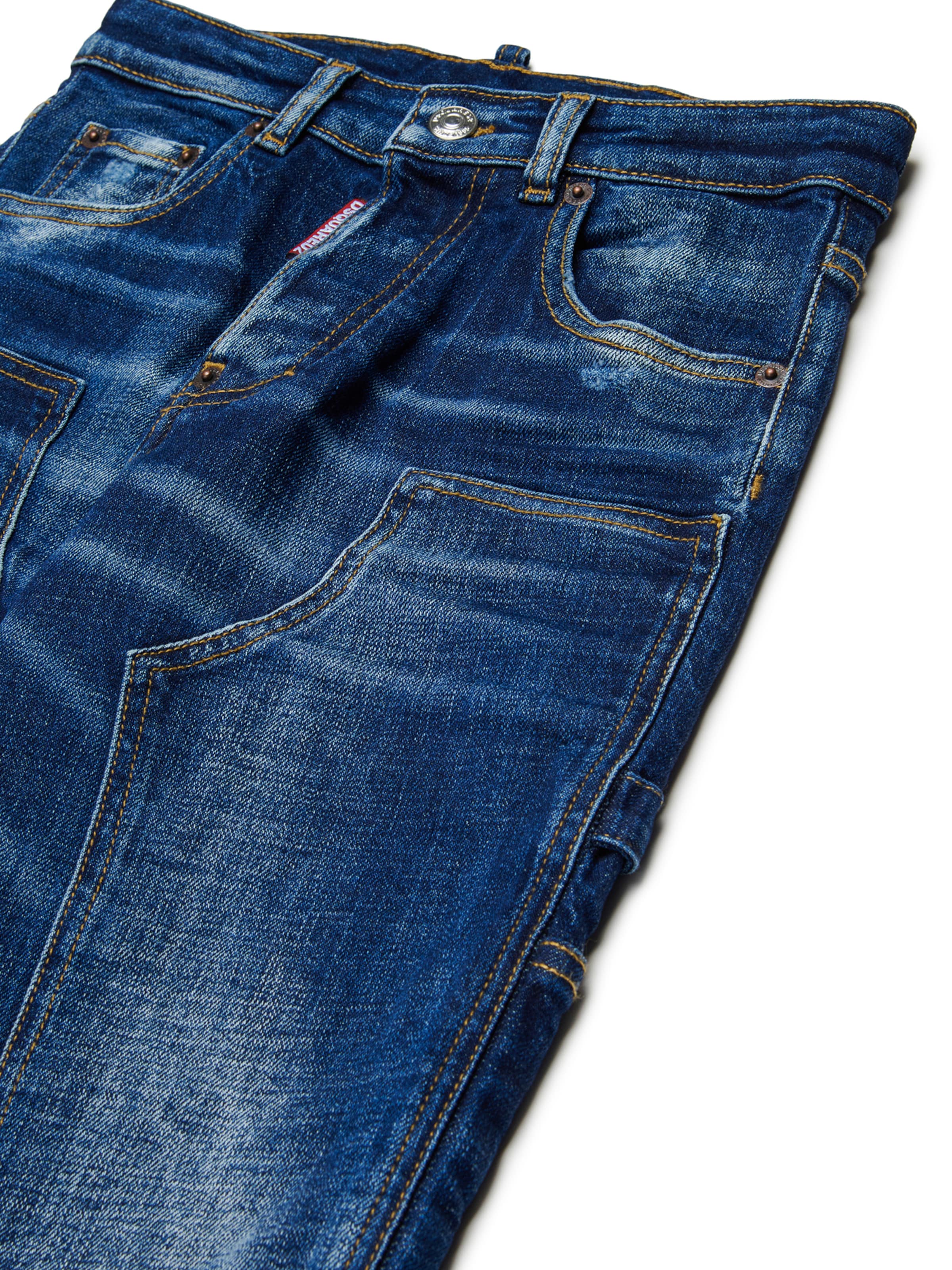 Largi Jeans de la DSQUARED2 pe albastru