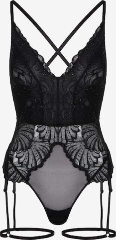 Hunkemöller Body 'Erica' in Zwart: voorkant