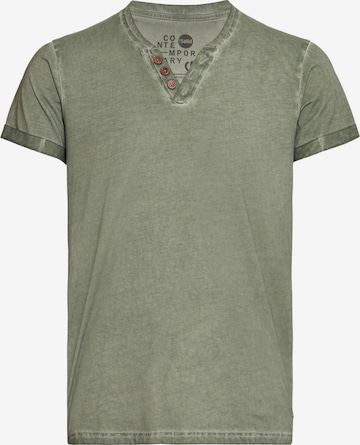 Maglietta 'Tino' di !Solid in verde: frontale