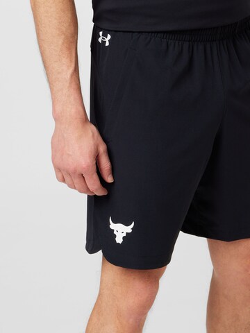 UNDER ARMOUR Regular Sportsbukser i svart