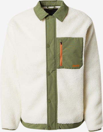 Veste mi-saison 'Buchanan Sherpa Jacket' LEVI'S ® en blanc : devant