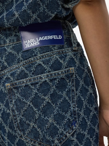 KARL LAGERFELD JEANS Regularen Kavbojke | modra barva
