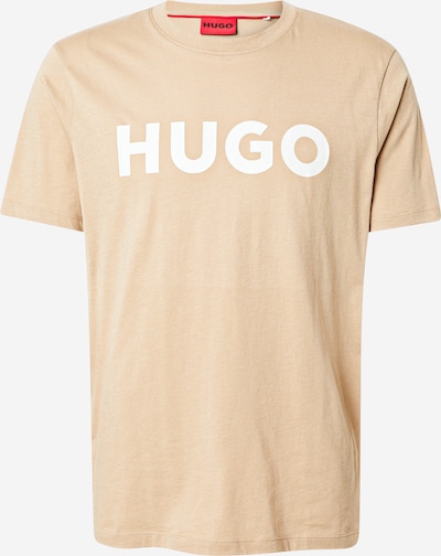 Marškinėliai 'Dulivio' iš HUGO, spalva – smėlio spalva / balkšva, Prekių apžvalga