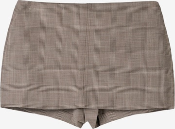 Bershka Skinny Housut värissä ruskea: etupuoli