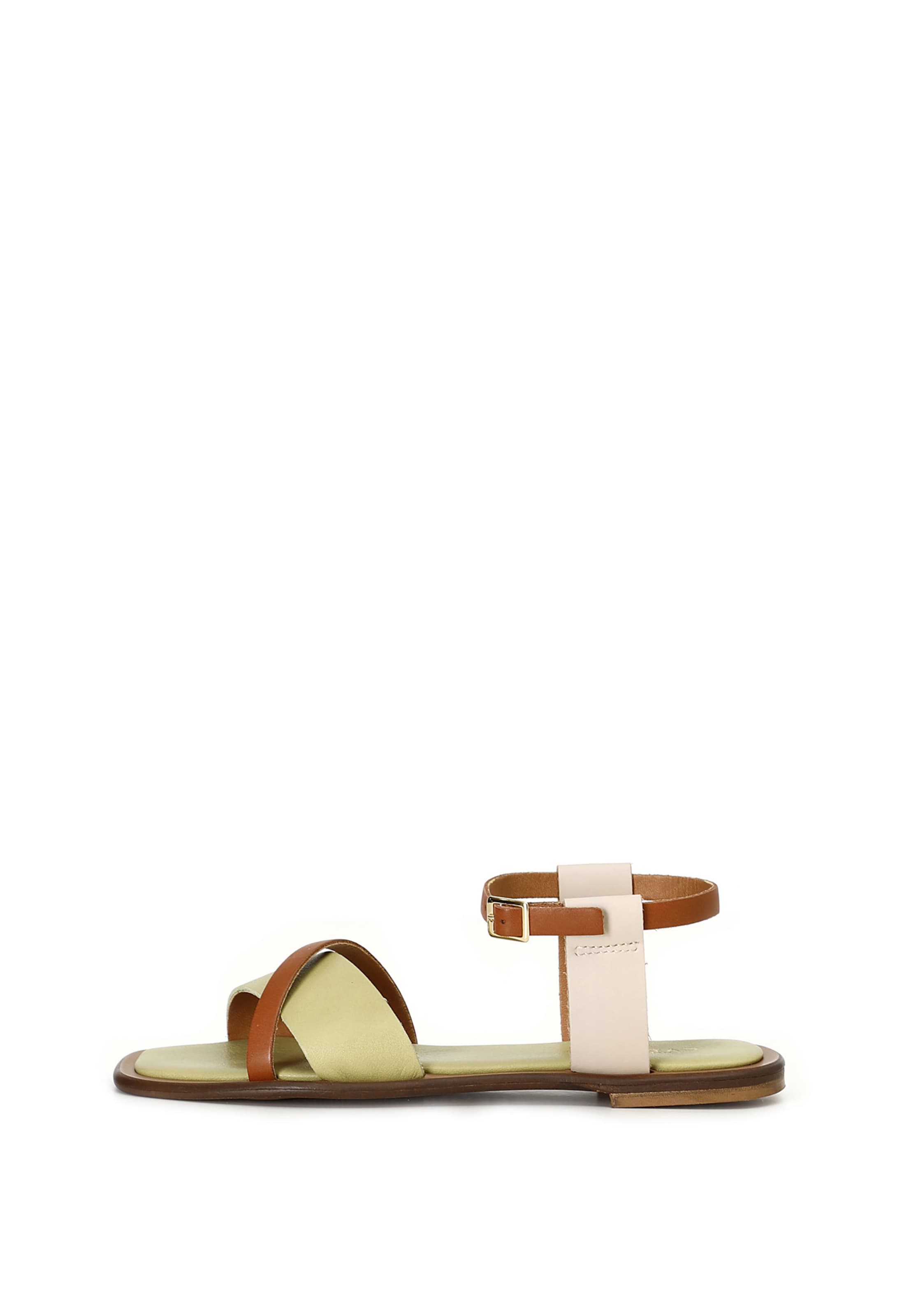 Sandalo di CAFè NOIR in colori misti: frontale