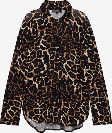 No Matter What Bluse in Braun: Vorderseite