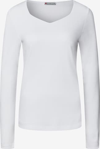 STREET ONE Shirt in White: front