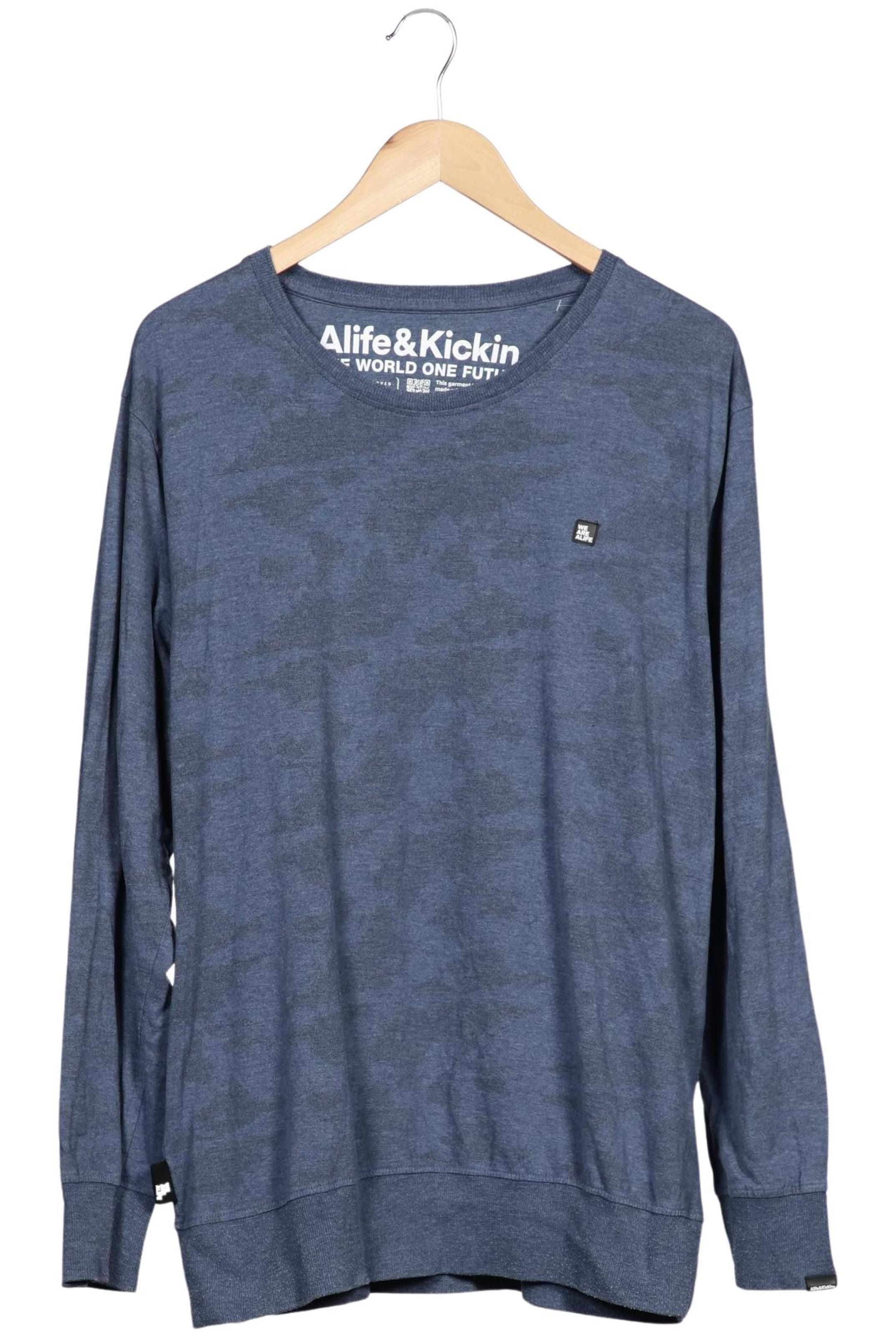 alife & kickin Shirt in XL in Blue: front