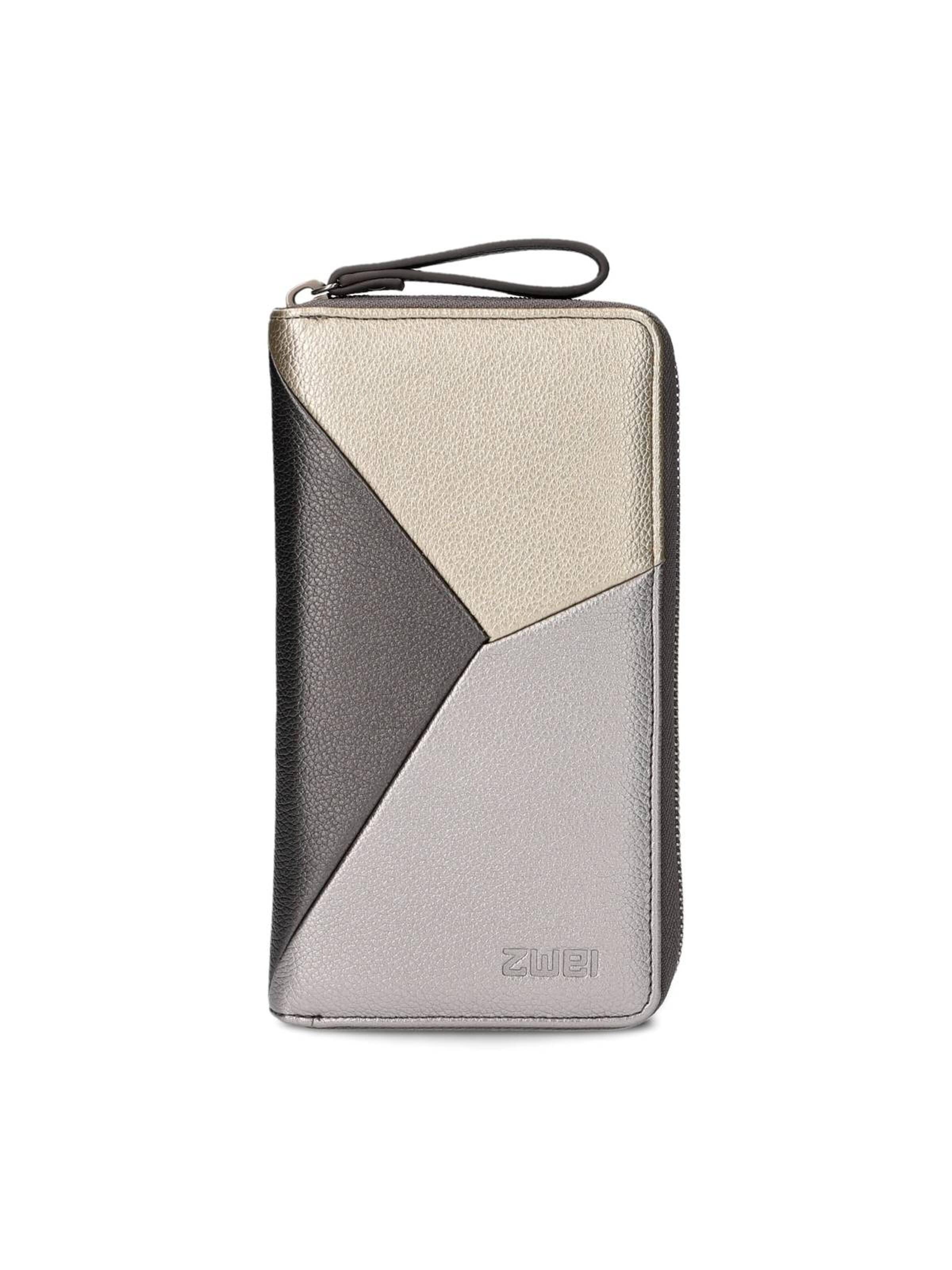 ZWEI Wallet 'JANA J2' in Yellow: front